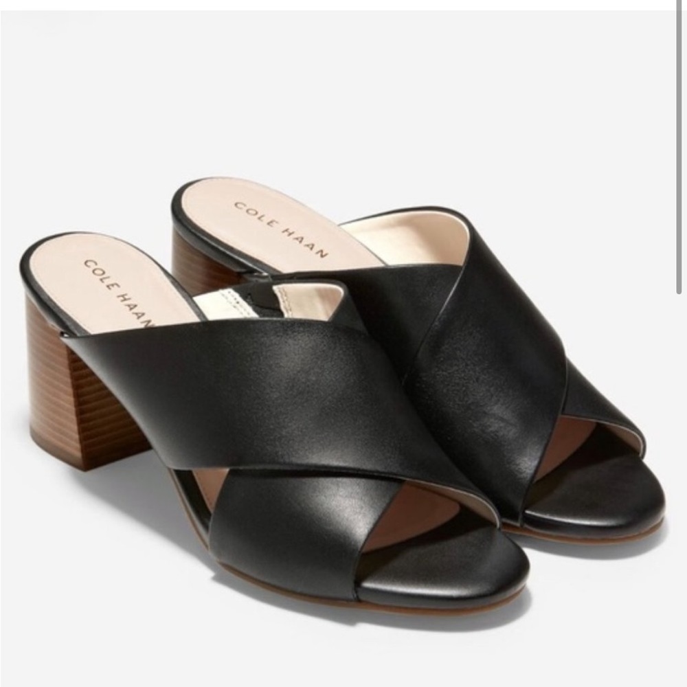Cole Haan Dakota Criss Cross Mule Sandals 9.5